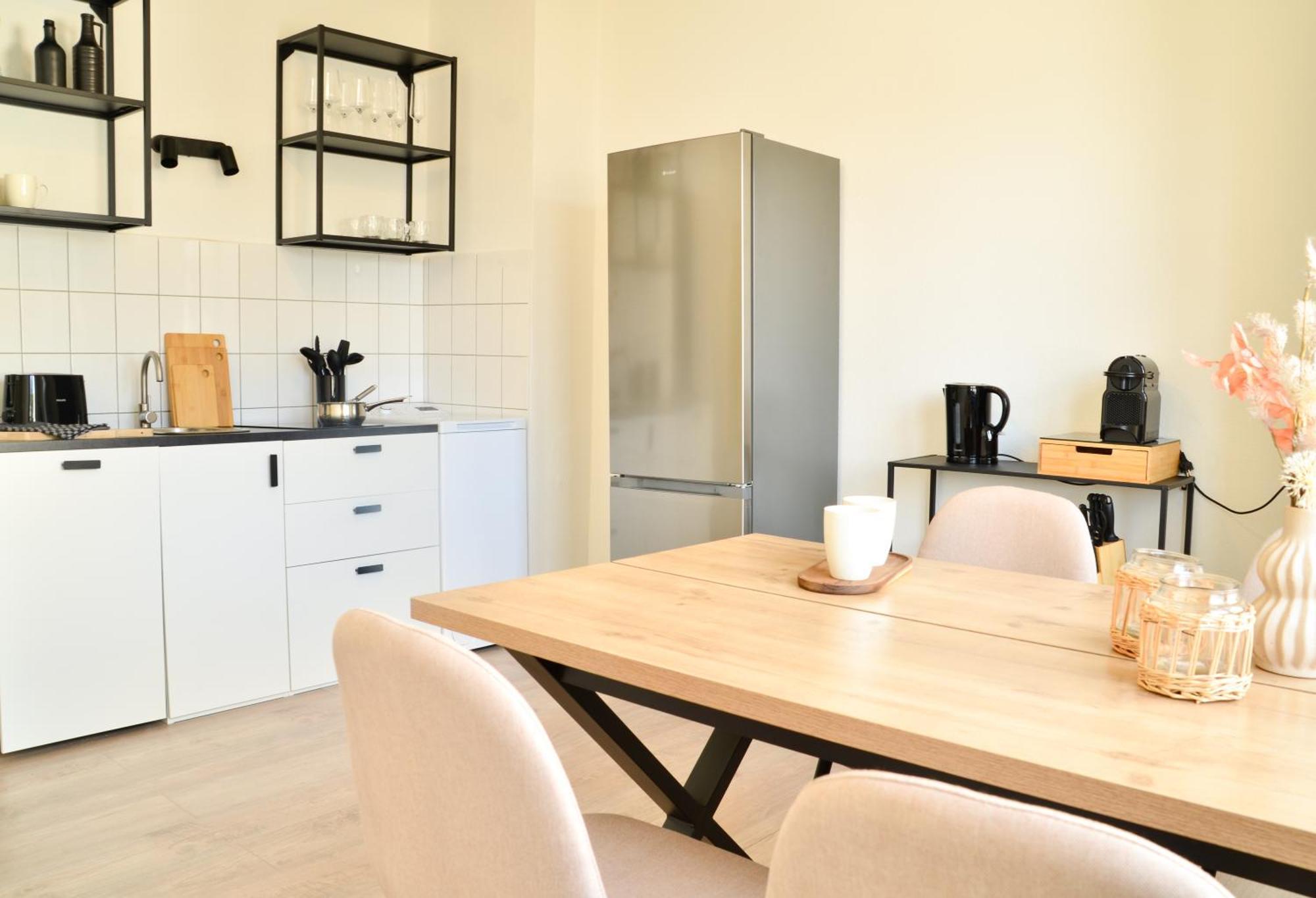 Milpau Bottrop 2 - Modernes Und Zentrales Premium-Apartment Fuer 4 Personen Mit Queensize-Bett Und Einzelbetten - Netflix, Nespresso Und Smart-Tv Exterior foto